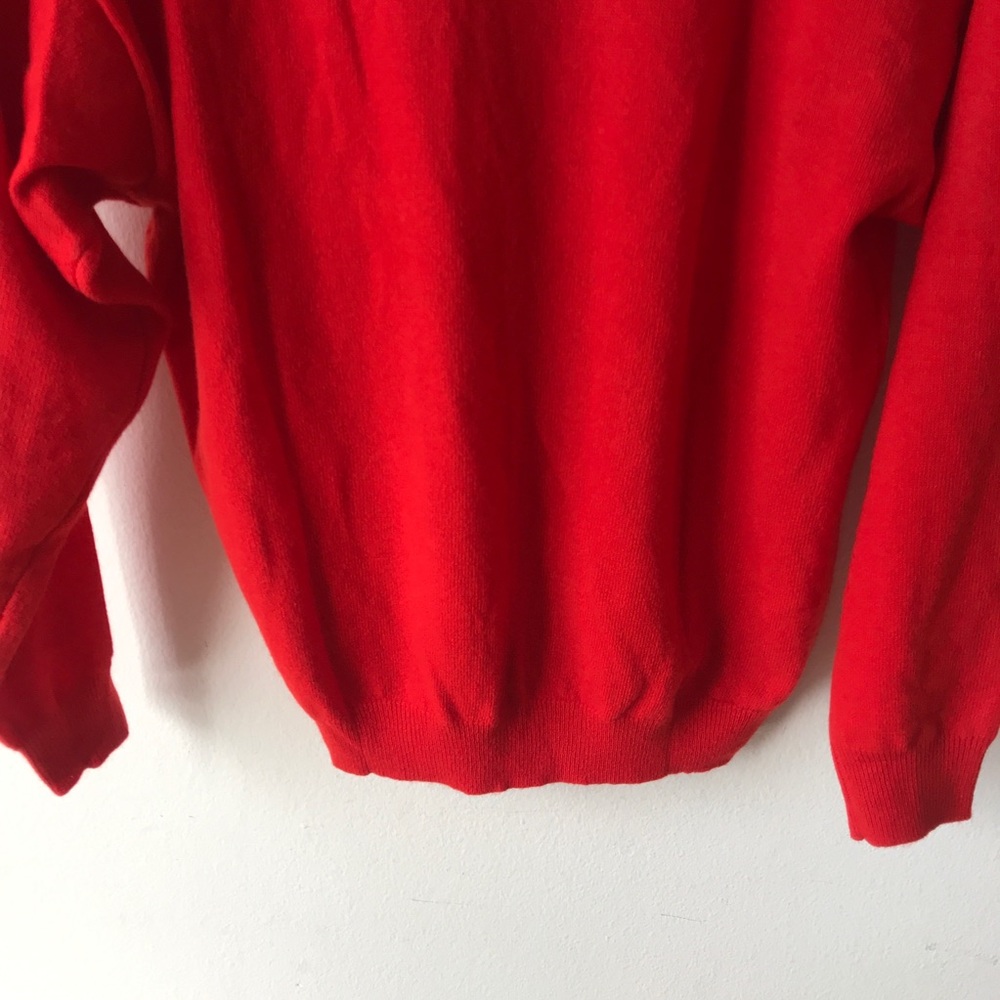 Bloomingdales Red Cashmere Sweater - Picture 8 of 8